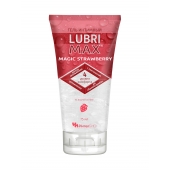 Интимный гель-смазка на водной основе Lubrimax Magic Strawberry - 75 мл. - ИнтелБИО - купить с доставкой в Реутове