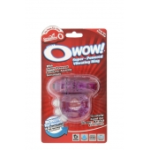 Фиолетовое эрекционное виброкольцо OWOW PURPLE - Screaming O - в Реутове купить с доставкой