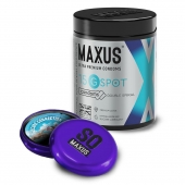 Гладкие презервативы Maxus G spot с двойной спиралью - 15 шт. - Maxus - купить с доставкой в Реутове