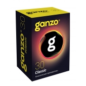 Классические презервативы с обильной смазкой Ganzo Classic - 30 шт. - Ganzo - купить с доставкой в Реутове