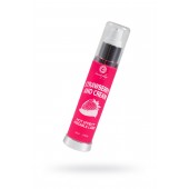 Массажное масло 2-в-1 с разогревающим эффектом и вкусом клубники со сливками - 50 мл. - Secret Play - купить с доставкой в Реутове