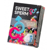 Шипучие таблетки для мужчин Sweet Sperm для изменения вкуса спермы (4 шт. по 0,5 гр.) - Капиталпродукт - купить с доставкой в Реутове