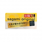 Презервативы увеличенного размера Sagami Original 0.02 XL-size - 12 шт. - Sagami - купить с доставкой в Реутове