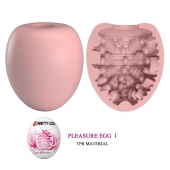 Розовый мастурбатор-яйцо Pleasure Egg I - Baile - в Реутове купить с доставкой