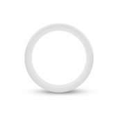 Белое люминесцентное эрекционное кольцо Silicone Glo Cock Ring - Blush Novelties - в Реутове купить с доставкой