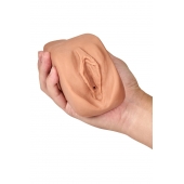 Маструбатор-вагина с вибрацией Soft   Wet Renata Realistic Tan Masturbator - Blush Novelties - в Реутове купить с доставкой