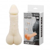 Мастурбатор-насадка Bigger Man - 21,5 см. - Baile - в Реутове купить с доставкой