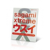 Ультратонкий презерватив Sagami Xtreme SUPERTHIN - 1 шт. - Sagami - купить с доставкой в Реутове