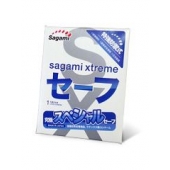 Презерватив Sagami Xtreme Ultrasafe с двойным количеством смазки - 1 шт. - Sagami - купить с доставкой в Реутове