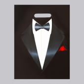 Пакет «Смокинг» полиэтиленовый с вырубной ручкой (30х40 см) - UPAK LAND - купить с доставкой в Реутове