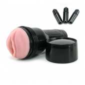 Мастурбатор-вагина Fleshlight - Vibro Pink Lady Touch с вибрацией - Fleshlight - в Реутове купить с доставкой