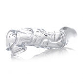 Прозрачная насадка для увеличения члена 2 Inch Clear Extender Sleeve - XR Brands - в Реутове купить с доставкой