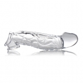 Прозрачная насадка для увеличения члена 2 Inch Clear Extender Sleeve - XR Brands - в Реутове купить с доставкой