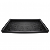 Черная виниловая простынь с надувными краями Nuru Inflatable Vinyl Massage Sheet - XR Brands - купить с доставкой в Реутове