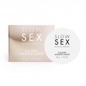 Массажная свеча для всего тела Slow Sex - 50 гр. - Bijoux Indiscrets - купить с доставкой в Реутове