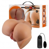 Карамельный мастурбатор-полуторс Emilia с вибрацией - Baile - в Реутове купить с доставкой