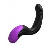 Черно-фиолетовый вибромассажёр простаты Hyper-Pulse P-Spot Massager - Pipedream - в Реутове купить с доставкой
