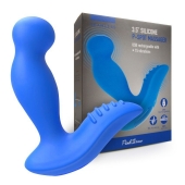 Синий вибромассажер простаты 3,5’’ P-spot Massager - 12,5 см. - Erokay - в Реутове купить с доставкой