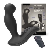 Черный вибромассажер простаты 3,5’’ Remote Control P-spot Massager - 12,5 см. - Erokay - в Реутове купить с доставкой