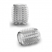 Прозрачная насадка с шипами STAY HARD COCK SLEEVE 01 CLEAR - Blush Novelties - в Реутове купить с доставкой