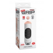 Мастурбатор-вагина Extreme Toyz Mega Grip Vibrating Stroker Mouth - Pipedream - в Реутове купить с доставкой