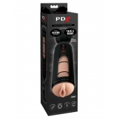 Мастурбатор-вагина с вибрацией Vibrating Mega Milker - Pipedream - в Реутове купить с доставкой