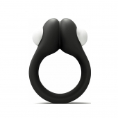 Черное эрекционное кольцо Zippy Vibrating Ring With Bullet - Adrien Lastic - в Реутове купить с доставкой