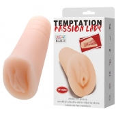Телесный тугой мастурбатор-вагина Passion Lady - Baile - в Реутове купить с доставкой