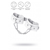 Белые узкие наручники-браслеты со скруглёнными углами - Pecado - купить с доставкой в Реутове