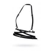 Черная кожаная портупея «Осанка» - Pecado - купить с доставкой в Реутове