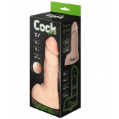 Телесный фаллоудлинитель с мошонкой Cock Next - 19 см. - LOVETOY (А-Полимер) - в Реутове купить с доставкой