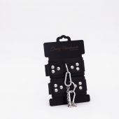 Черные кожаные наручники с регулируемыми ремешками - Crazy Handmade - купить с доставкой в Реутове