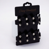 Черные кожаные наручники из звеньев - Crazy Handmade - купить с доставкой в Реутове