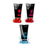 Набор из 3 лубрикантов JUJU (увлажняющий, клубника, малина) - JuJu - купить с доставкой в Реутове