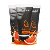 Набор из 3 съедобных лубрикантов JUJU со вкусом грейпфрута - JuJu - купить с доставкой в Реутове