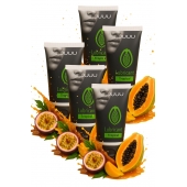 Набор из 5 съедобных лубрикантов JUJU со вкусом тропических фруктов - JuJu - купить с доставкой в Реутове