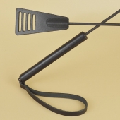 Черный кожаный стек «Сириус» - 60 см. - Sitabella - купить с доставкой в Реутове