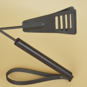 Черный кожаный стек «Сириус» - 60 см. - Sitabella - купить с доставкой в Реутове