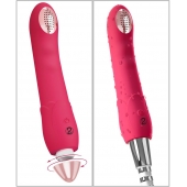 Малиновая насадка на душ с вибрацией Showers to orgasm - 20,1 см. - Orion - купить с доставкой в Реутове