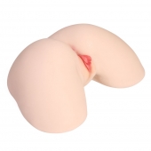 Мастурбатор-полуторс с двойным слоем материала Jenny Onahole Real Hips - KOKOS - в Реутове купить с доставкой