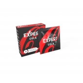 Презервативы с ароматом колы Expert Cola - 3 шт. - Expert - купить с доставкой в Реутове