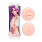 Двусторонний мастурбатор аниме - ротик и вагина - Tokyo Style - в Реутове купить с доставкой