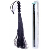 Черная силиконовая плеть - 37 см. - Boys of Toys - купить с доставкой в Реутове