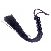 Черная силиконовая плеть - 37 см. - Boys of Toys - купить с доставкой в Реутове