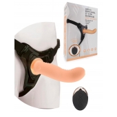 Женский вибрострапон со съемной насадкой и пультом ДУ - Erokay - купить с доставкой в Реутове