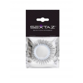 Круглое эрекционное кольцо с длинными «ресничками» - Sextaz - в Реутове купить с доставкой
