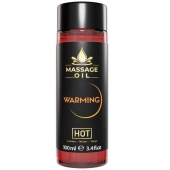 Массажное масло с согревающим эффектом Massage Oil Warming - 100 мл. - HOT - купить с доставкой в Реутове