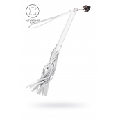 Белая кожаная плеть - 50 см. - Pecado - купить с доставкой в Реутове