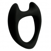 Черное эрекционное кольцо с рожками Wooomy Toro M - Adrien Lastic - в Реутове купить с доставкой