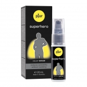 Пролонгатор-сыворотка pjur Superhero Delay Serum - 20 мл. - Pjur - купить с доставкой в Реутове